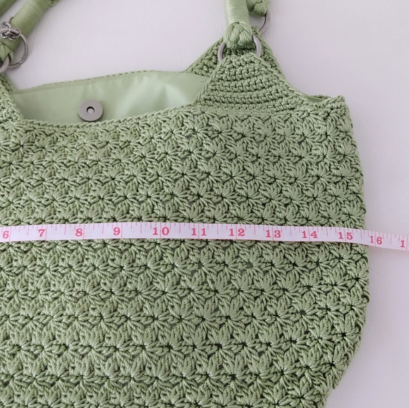 💚 The Sak Medium Shoulder Bag Lime Green 🍏 - Picture 5 of 10